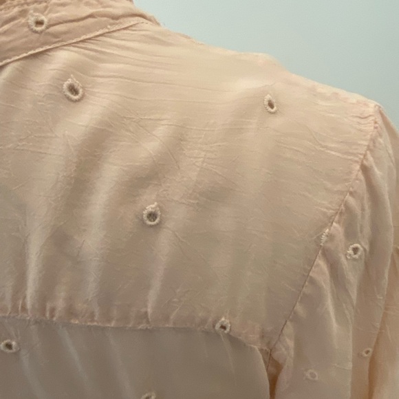 Johnny Was Womens Short Sleeve Melon Tunic w Tonal Embroidery/ Size M - Picture 7 of 10